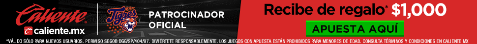 Caliente.mx — patrocinador oficial LMB