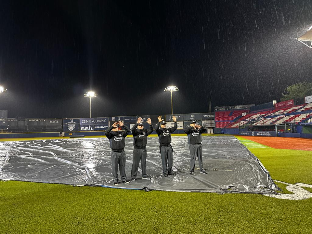 La lluvia en Oaxaca no deja jugar a Guerreros y Tigres